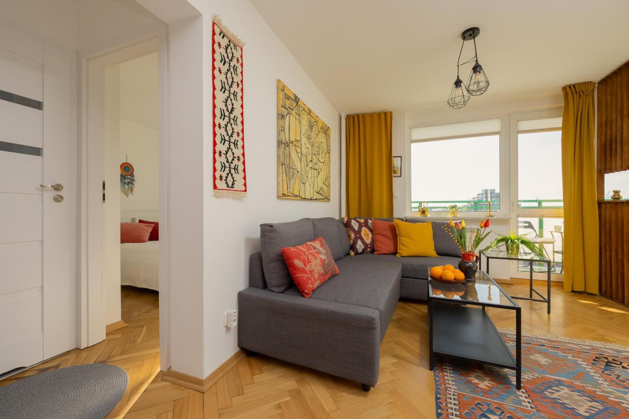 Autumn With Balcony And Two Bedrooms By Renters Butas Warsaw